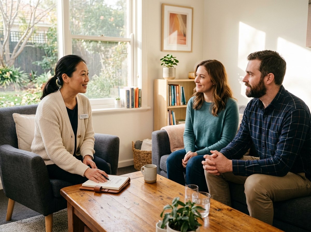 Family consultation support discussion